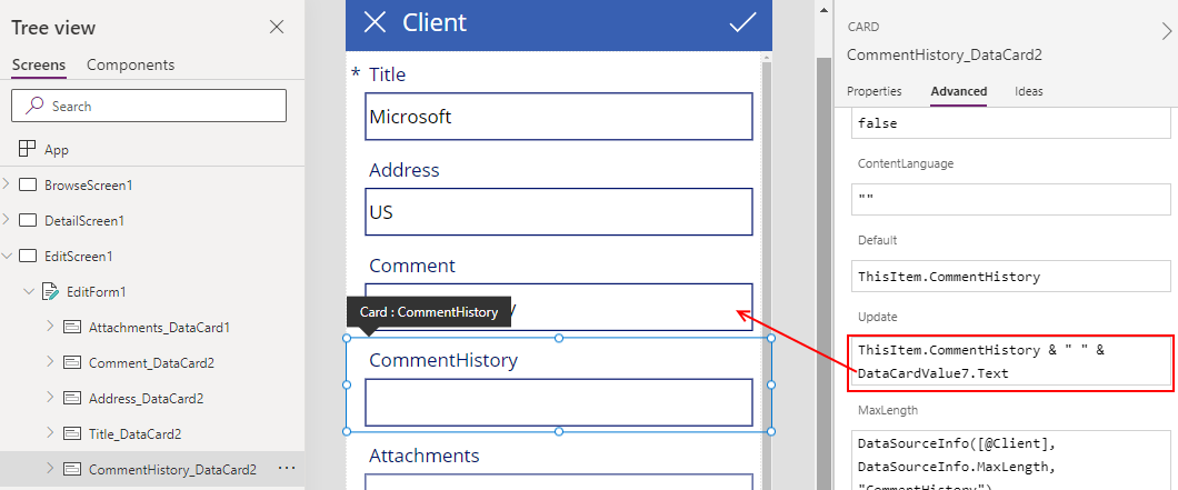 power-apps-guide-forms-how-to-append-text-to-field-in-a-data-source